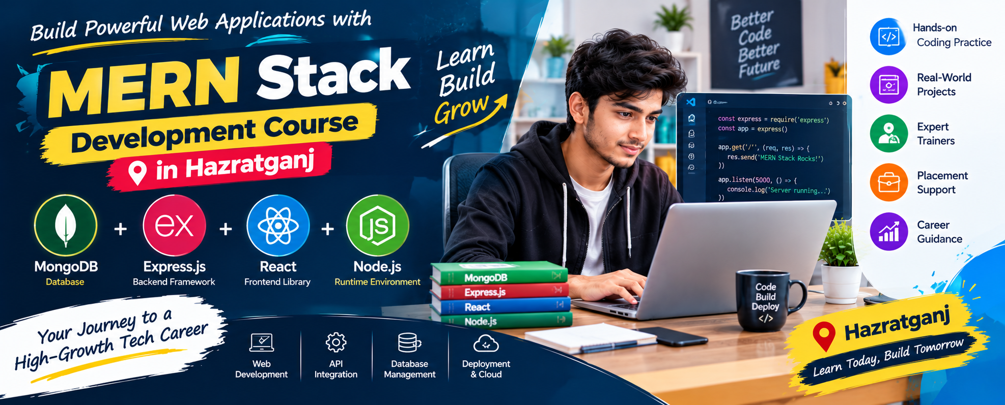 MERN Stack Development Course in Hazratganj