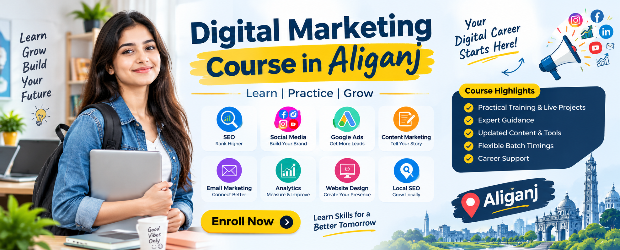 Digital Marketing Course in Aliganj