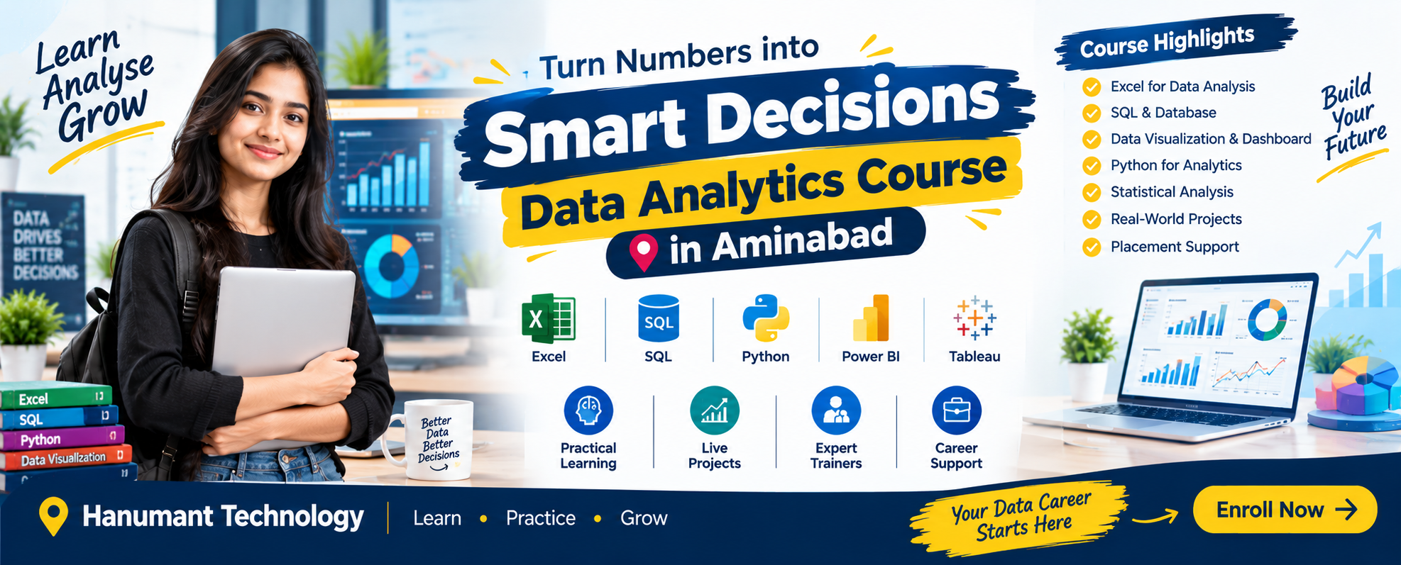Data Analytics Course in Aminabad
