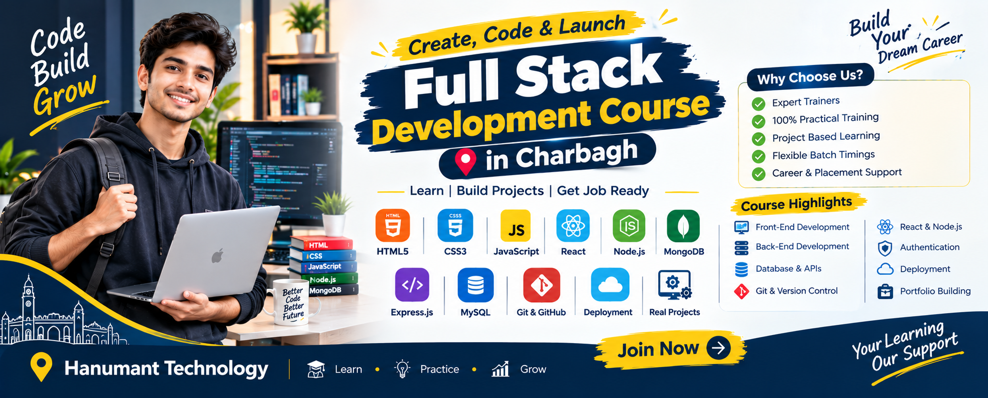 Full Stack Development Course in Charbagh