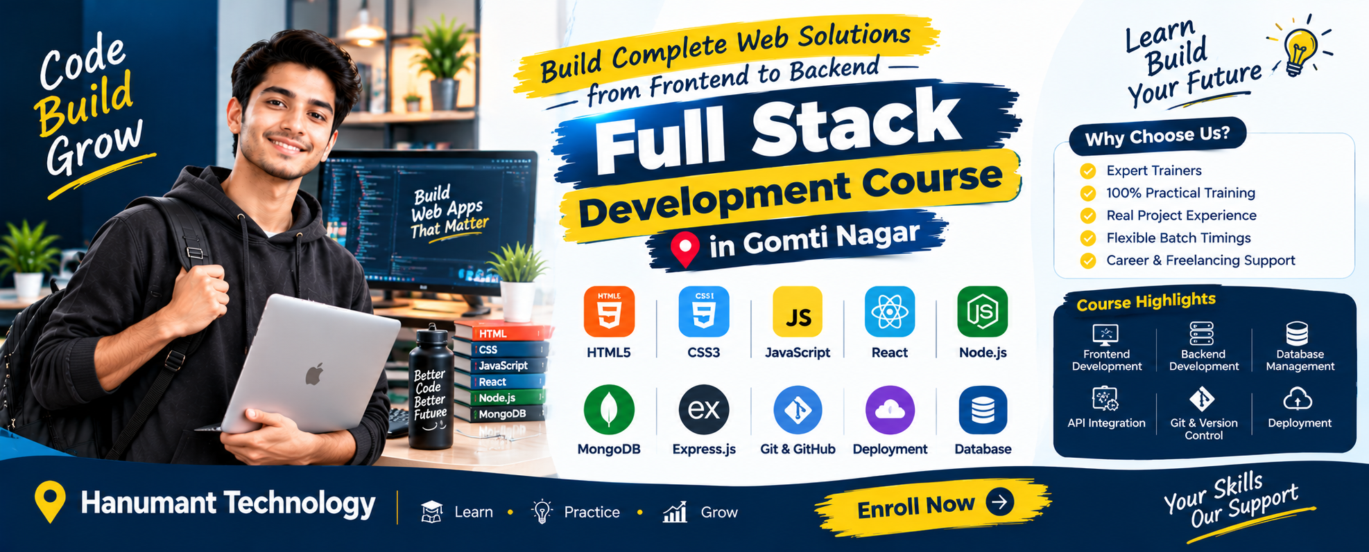 Full Stack Development Course in Gomti Nagar